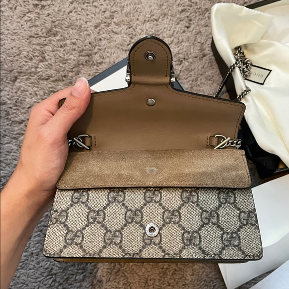 Gucci dionysus gg supreme super mini bag - Picture 11 of 15